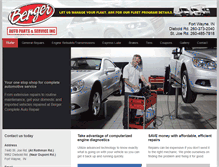 Tablet Screenshot of bergerauto.com